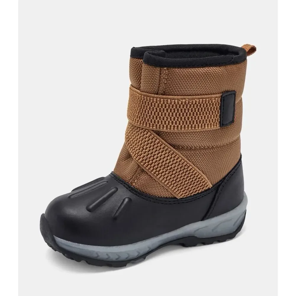 Carter's Toddler Light-Up Snow Boots (Brown/Black) MSRP $56.00